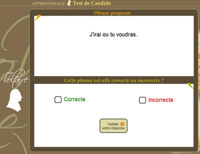 Le Projet Voltaire et son test d'orthographe