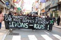 Manif lycéenne à Dijon et répression policière