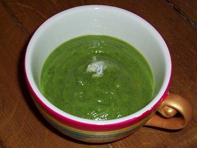 Velouté de courgettes au gorgonzola 100% Bio