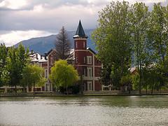 La Cerdagne Le lac de Puigcerdà