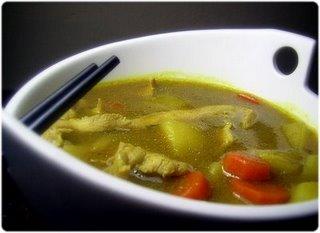 Curry de poulet à la japonaise