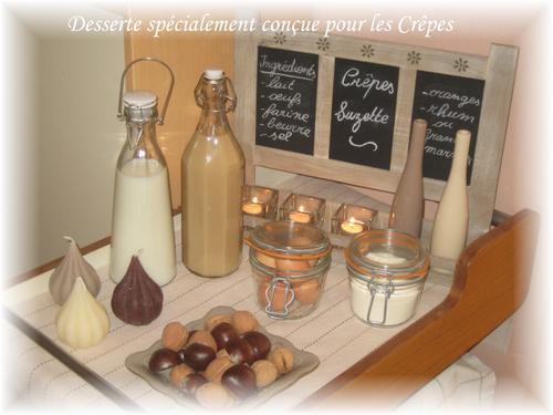 Une déco de table autour de la crèpe par Viviane