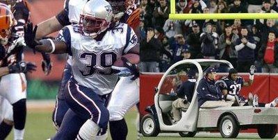 Les Miettes du mardi: Des blessures importantes chez les Patriots