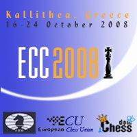 Coupe d Europe d Echecs 2008 à Kallithéa en Grèce. CRE Charleroi de Belgique vs Betsson.com d'Angleterre. Ronde 6. European Club Chess Cup 2008 Kallithea en Grèce