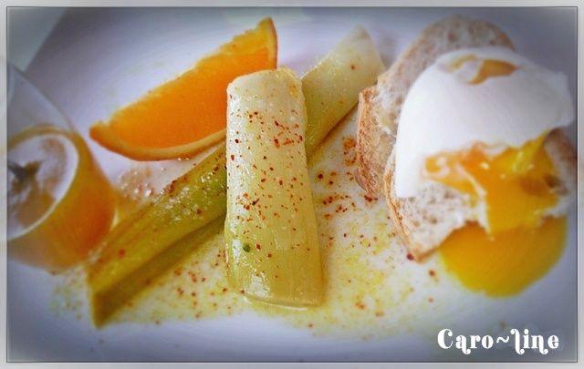 Poireaux vinaigrette a l'orange poireau_v