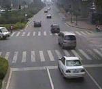 vidéo dalian chine carrefour accident