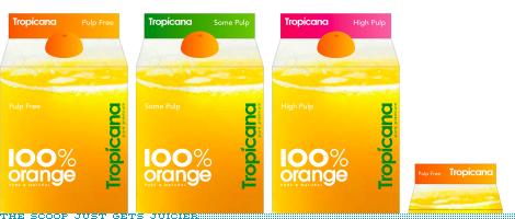 Tropicana devient trop fluo avec le relooking de Pepsi