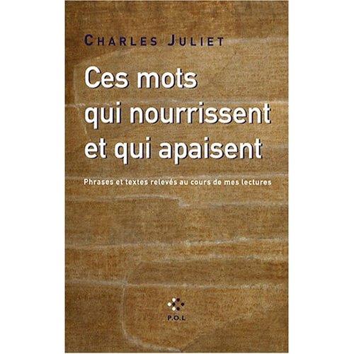 Charles Juliet, faim silence