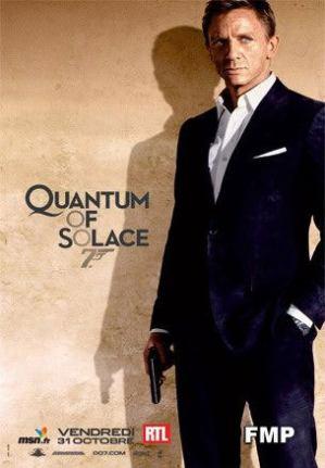 Quantum of Solace 007 poster 3