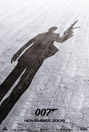 Quantum of Solace 007 poster 6