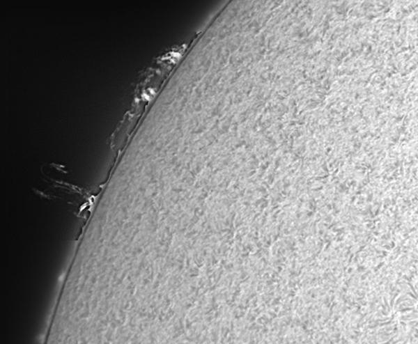 Images du Soleil avec une DMK 41AU02.AS.