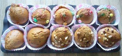 Petits cakes colorés pour une pause bien méritée