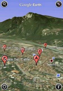 Google Earth mountain Google Earth pour liPhone