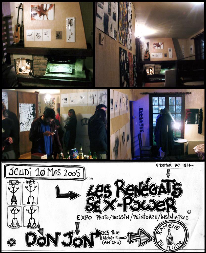 Archives mars 2005 : 2° Expo au Donjon ! Archives mars 2005 : 2° Expo au Donjon !