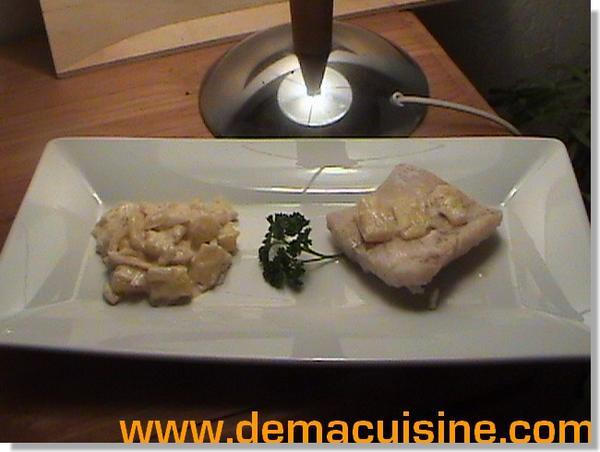Lingue sauce ananas et lait de coco Lingue sauce ananas et lait de coco