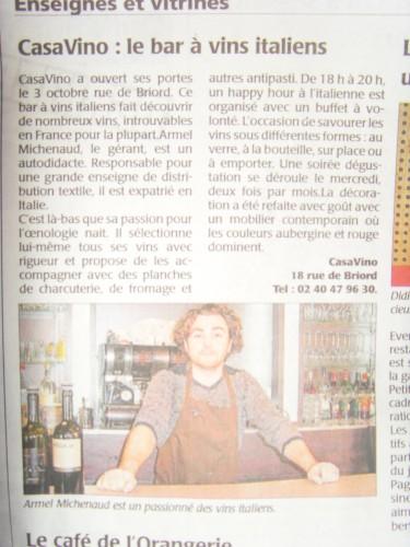 CasaVino est sur Presse-Océan presse_ocean_article.jpg