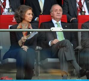 La Reine Sofia et le Roi Juan Carlos