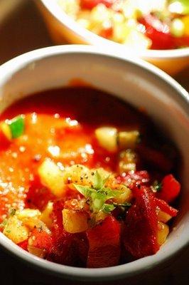 Petit rendez-vous pour visiter les fonds à fond... et soupette à la tomate pour se remettre d'un tel titre !