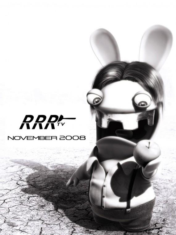 Le lapin crétin James Bond !