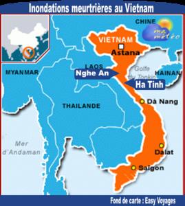 [Vietnam] Inondations meurtrières dans les régions centrales: 14 morts