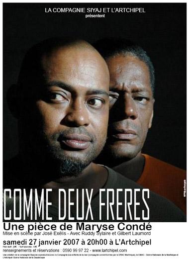 Comme deux frères de Maryse Condé Comme deux frères de Maryse Condé