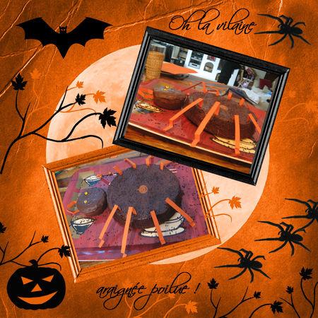 Halloween en digiscrap gateau_araignee