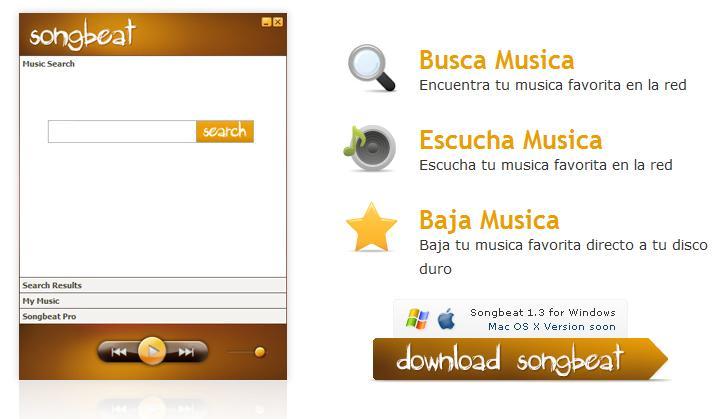songbeat-11 Songbeat, localiser et télécharger de la musique.