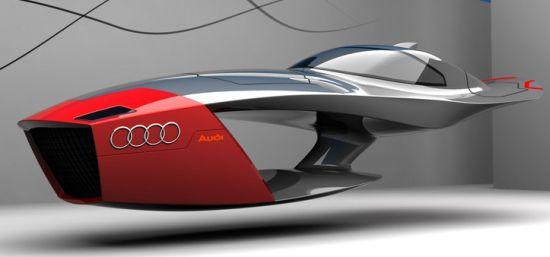 Audi Calamaro.  Nouveau Concept de vol automatique.