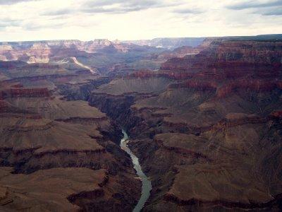Le Grand Canyon vu du ciel