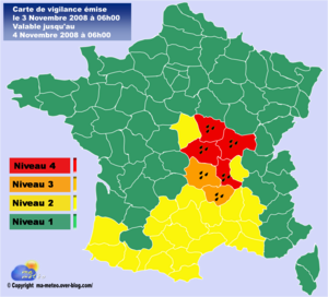 [Vigilance rouge] Risque important d'inondations : Loire, Allier