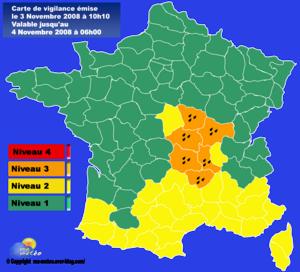[Vigilance orange] Risque important d'inondations (Loire, Allier)