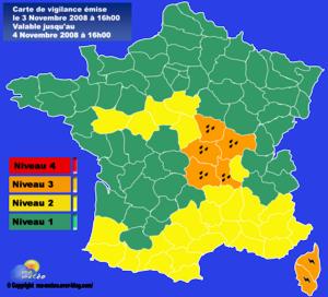 [Vigilance orange] Fortes pluies et orages : Corse du Sud, Haute Corse