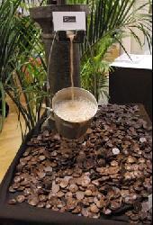 Sculpture en chocolat