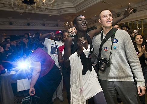 Le monde entier reagit a l’élection d’Obama ( photos ) Le monde entier reagit a l’élection d’Obama ( photos )