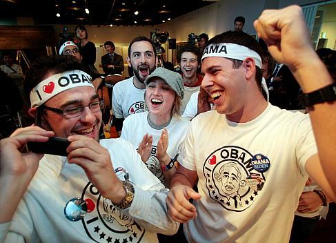 Le monde entier reagit a l’élection d’Obama ( photos ) Le monde entier reagit a l’élection d’Obama ( photos )