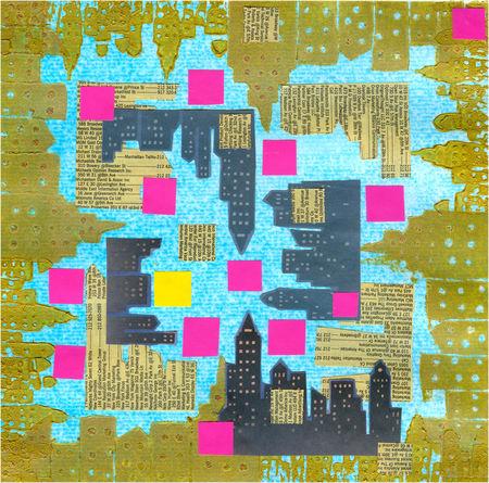 Collages (sur impression) du jour 5nova