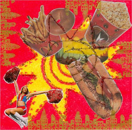 Collages (sur impression) du jour 5novc