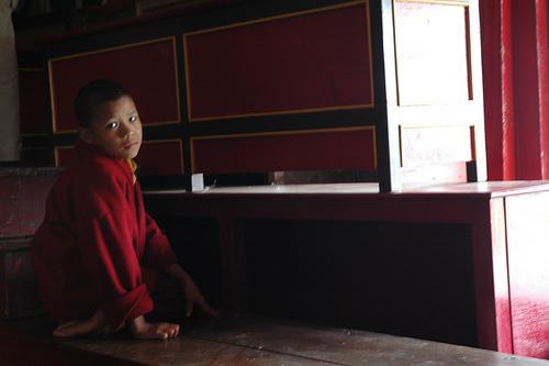 Petit moine Bouddhiste