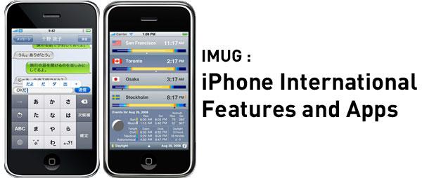 IMUG - iPhone International Features and Apps