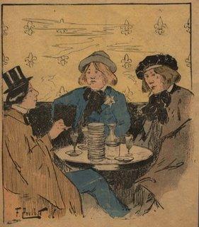 LES SYMBOLISTES, Chanson, illustrée par POULBOT