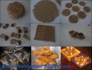 Petite gourmandise orientale : Babouches au sésame et miel