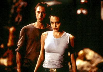 Daniel Craig and Angelina Jolie in Paramount's Lara Croft: Tomb Raider