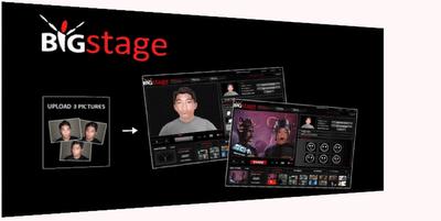 Votre visage modélisé en 3D avec Bigstage