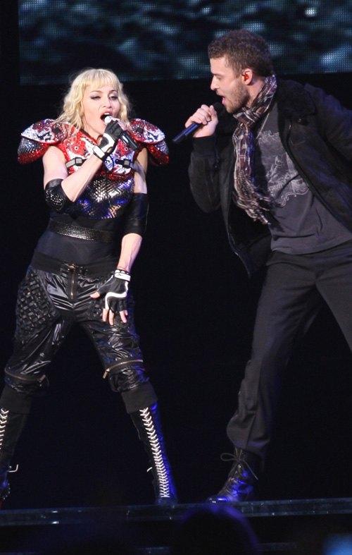 Madonna, Britney Spears et Justin Timberlake réunis