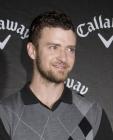 Justin Timberlake se met au golf ? -Photos- Justin Timberlake, visiblement ravi de son nouveau matériel de golf