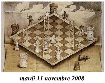 Affiche de tournoi d'échecs