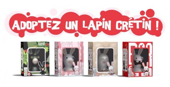 Figurines lapins crétins commandées !