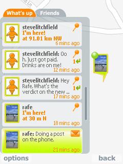 01759292 Nokia Friend View: Le réseau social géolocalisé