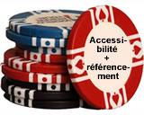 Un seul titre de niveau 1 (h1) par page ou plusieurs ? Jetons de poker