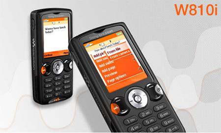 Sony Ericsson W810i